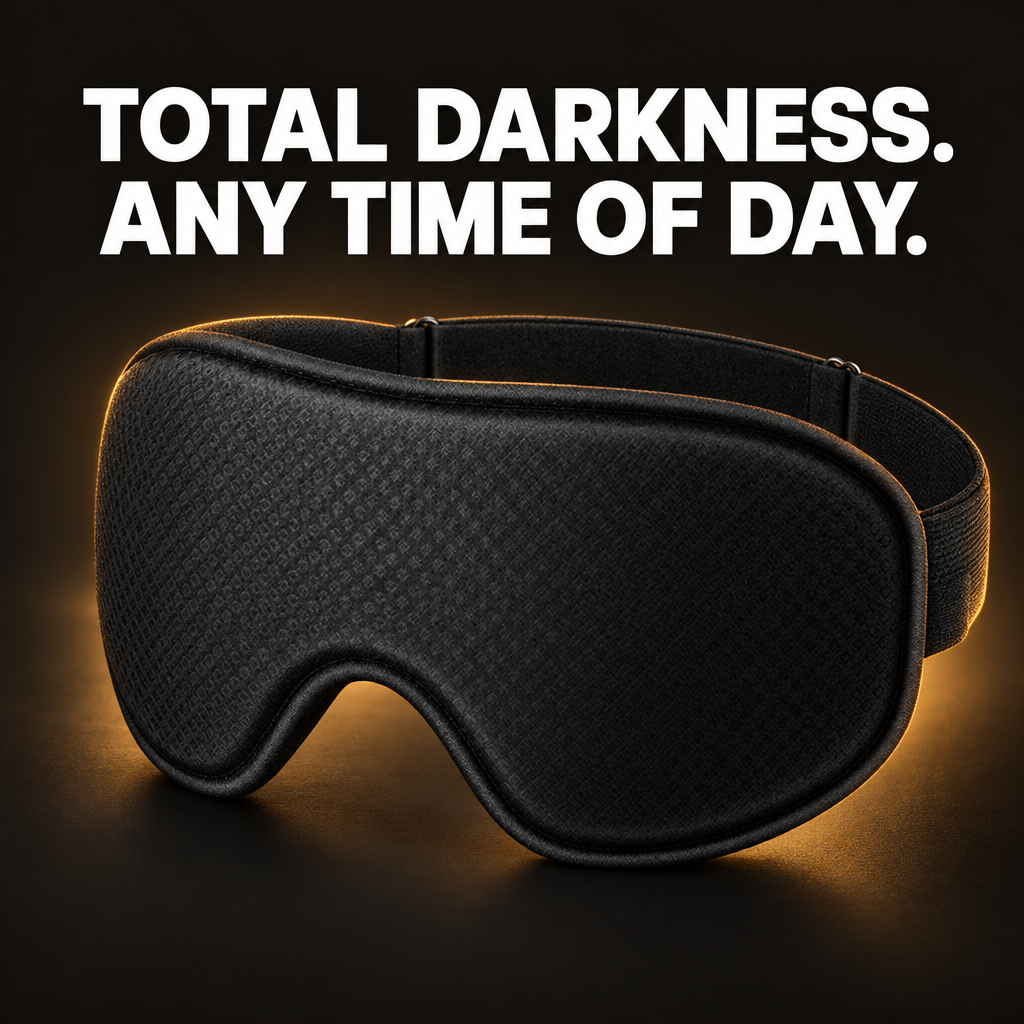 The Handover — Blackout Eye Mask & Silicone Earplug Set